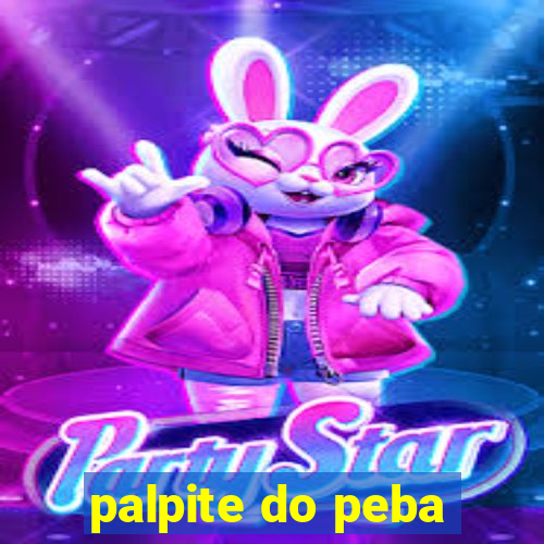 palpite do peba